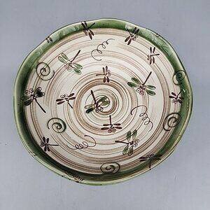 Japanese Dragonfly Soup Ice Cream Cereal Bowl Vintage